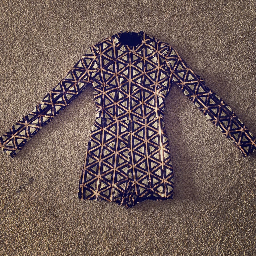 Sequin Romper